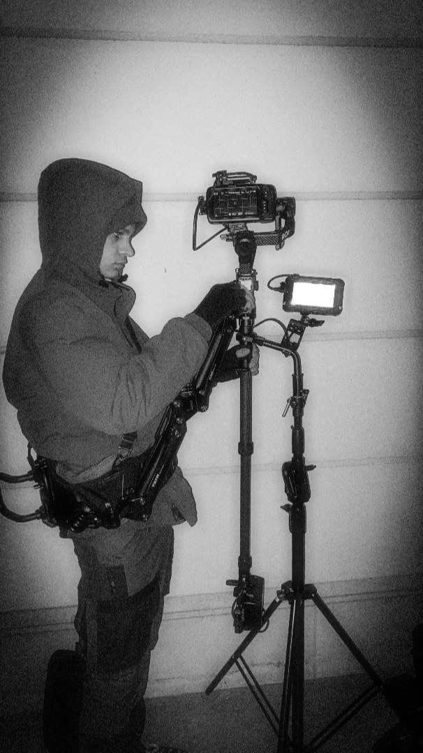 Louison Collery sur tournage 1